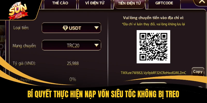 Bí quyết thực hiện nạp vốn siêu tốc không bị treo