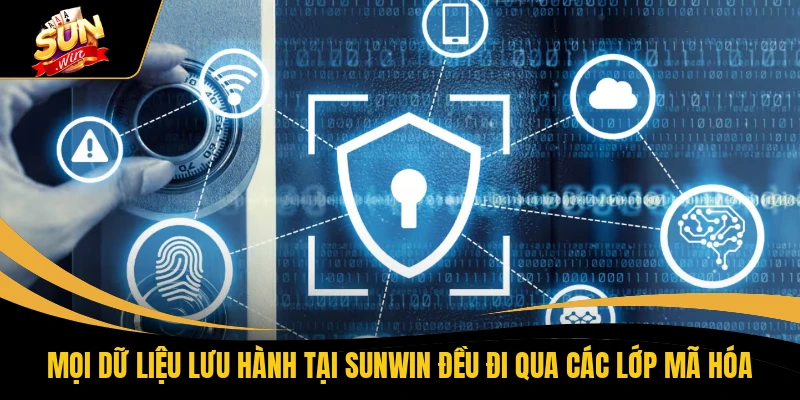 Mọi dữ liệu lưu hành tại SUNWIN đều đi qua các lớp mã hóa